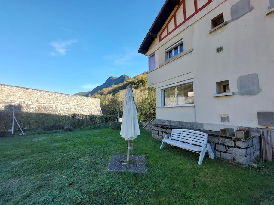 Beau Jardin Proche Randonnee Ski Calme Plain Pied Auzat Exterior photo